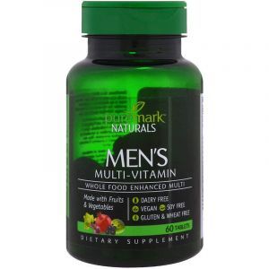 Мультивитамины для мужчин, Men's Multi-Vitamin, PureMark Naturals, 60 таблеток