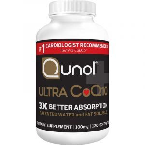 Коэнзим Q10 (убихинол), Ultra CoQ10, Qunol, 100 мг, 120 гелевых капсул