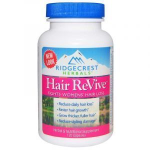 Комплекс для волос, Hair ReVive, RidgeCrest Herbals, для женщин, 120 капсул