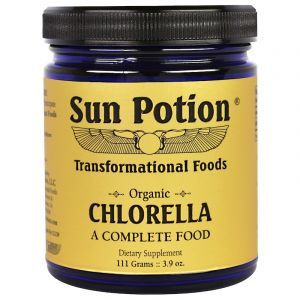 Хлорелла, Chlorella Algae, Sun Potion, органик, порошок, 111 г 