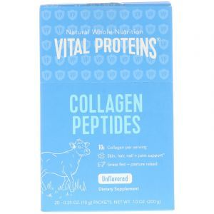 Пептиды коллагена, Collagen Peptides, Vital Proteins, без вкуса, порошок, 567 г