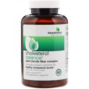 Контроль холестерина, Cholesterol Balance, FutureBiotics, 180 вегетарианских капсул