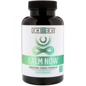 Защита от стресса, Calm Now, Zhou Nutrition, 60 вегетарианских капсул 