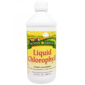 Хлорофилл, Liquid Chlorophyll, Sunny Green, 100 мг, жидкость, 480 мл