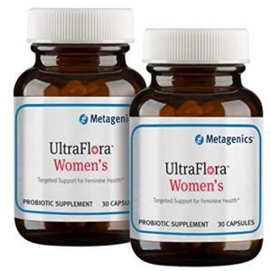 Вагинальное здоровье с пробиотиками, UltraFlora, Metagenics, для женщин, двойная упаковка по 30 капсул