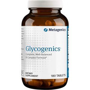 Комплекс витаминов группы В, Glycogenics, Metagenics, 180 таблеток