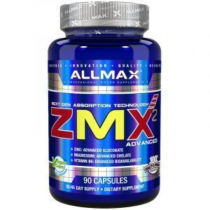 Кальций, Магний, Витамин В-6, ZMX2 Advanced, ALLMAX Nutritione, 90 капсул 