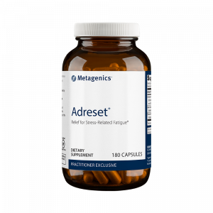 Адаптоген, травяная формула, Adreset, Metagenics, 180 капсул 
