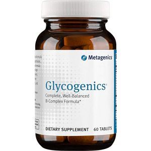 Комплекс витаминов группы В, Glycogenics, Metagenics, 60 таблеток 
