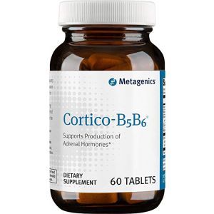 Поддержка надпочечников, Cortico-B5B6, Metagenics, 60 таблеток