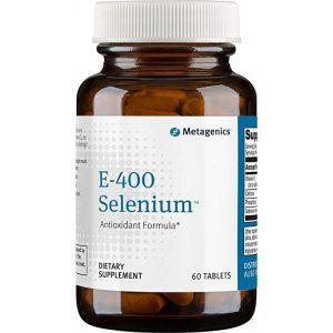 Витамин Е, E-400 Selenium, Metagenics, 400 МЕ, 60 таблеток