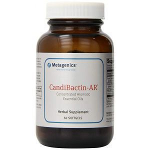 Поддержка пищеварения, эфирные масла, CandiBactin-AR, Metagenics, 60 гелевых капсул 
