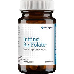 Витамин В-12 и фолиевая кислота, Intrinsi B12-Folate, Metagenics, 180 таблеток 