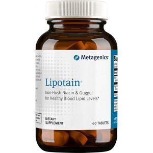 Контроль уровня липидов в крови, Lipotain, Metagenics, 60 таблеток 