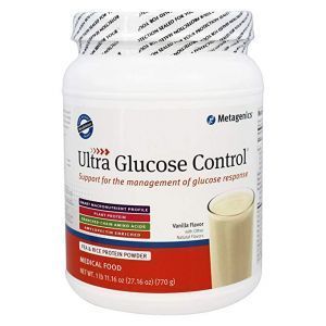 Контроль уровня глюкозы, Ultra Glucose Control, Metagenics, вкус ванили, порошок, 770 г 