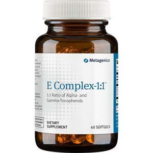 Витамин Е, E Complex-1:1, Metagenics, 60 гелевых капсул