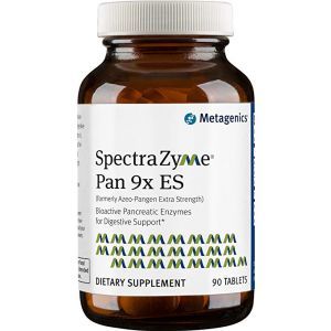 Пищеварительные ферменты, SpectraZyme Pan 9x ES, Metagenics, 90 таблеток