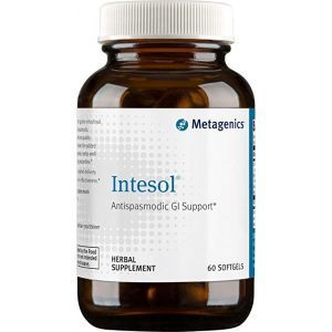 Поддержка желудочно-кишечного тракта, Intesol, Metagenics, 60 гелевых капсул