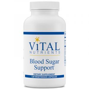 Контроль уровня сахара в крови, Blood Sugar Suppor, Vital Nutrients, 120 вегетарианских капсул