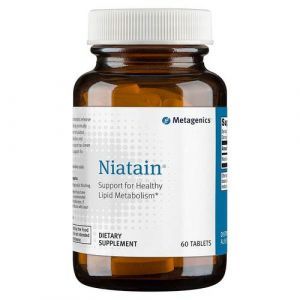 Ниацин, Niatain, Metagenics, 500 мг, 60 таблеток