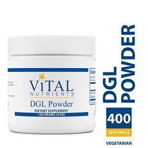 Здоровье желудочно-кишечного тракта, DGL Powder, Vital Nutrients, порошок, 120 г