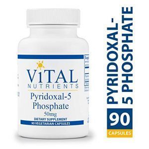 Пиридоксаль-5-фосфат, Pyridoxal-5 Phosphate, Vital Nutrients, 50 мг, 90 вегетарианских капсул