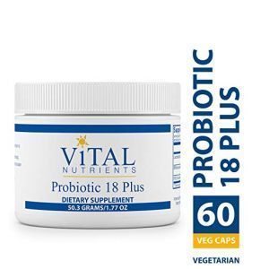 Пробиотики, Probiotic 18 Plus, Vital Nutrients, порошок, 50,3 гр
