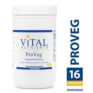 Протеин гороховый, ProVeg, Vital Nutrients, вкус ванили, порошок, органик, 524 г 