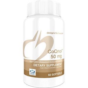 Убихинол (коэнзим Q10), Ubiquinol CoQ10, Designs for Health, 50 мг, 60 гелевых капсул