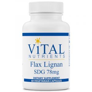 Льняной лигнан, баланс эстрогена, Flax Lignan SDG, Vital Nutrients
