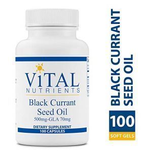 Масло из семян черной смородины, Black Currant Seed Oil, Vital Nutrients, 100 гелевых капсул