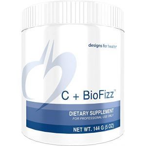 Витамин С с биофлавоноидами, C+BioFizz, Designs for Health, вкус апельсина, порошок, 144 г