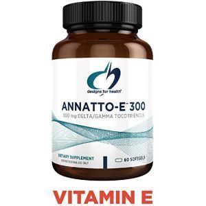 Витамин Е, токотриенолы, Annatto-E 300, Designs for Health, 300 мг, 60 гелевых капсул