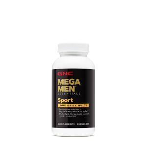Мультикомплекс для мужчин, Mega Men Multivitamin, GNC, Sport, по 1 в день, 60 каплет
