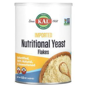 Пищевые дрожжи в хлопьях, Nutritional Yeast, Fine Flakes, KAL, мелкие, 420 г