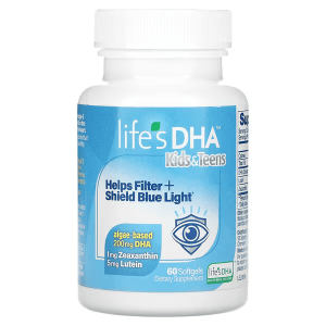 ДГК для дітей і підлітків, Kids & Teens DHA, Life's DHA, 200 мг, 60 гелевих капсул 