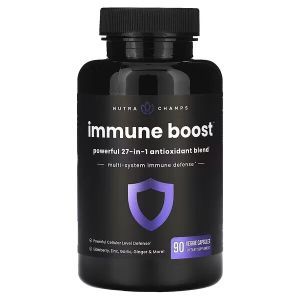 Підтримка імунітету, Immune Boost, NutraChamps, 90 вегетаріанських капсул