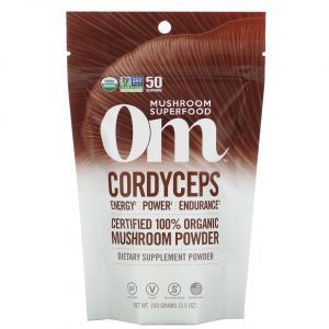 Кордицепс, грибной порошок, Cordyceps, Organic Mushroom Nutrition, 100 г