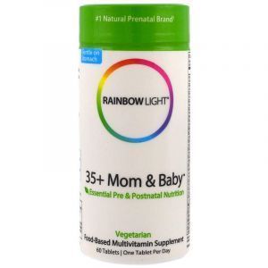 Мультивитамины 35+ мама и ребенок, Mom & Baby, Rainbow Light, 60 таблеток (Default)
