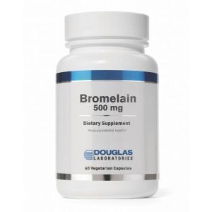 Бромелайн, поддержка костно-мышечной системы, Bromelain, Douglas Laboratories, 500 мг, 60 капсул