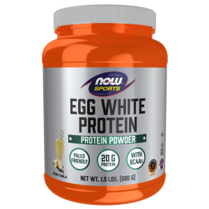 Яичный протеин, ваниль, Now Foods, 680 г