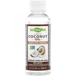 Кокосовое масло, Coconut Oil, Nature's Way, 296 мл