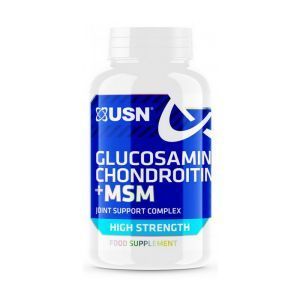 Глюкозамин Хондроитин МСМ, Glucosamine Chondroitin MSM,, USN, 90 таблеток
