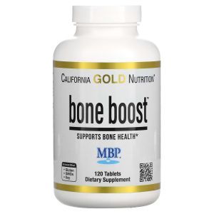 Формула для костей, Bone Boost, California Gold Nutrition, 500 мг, 120 таблеток