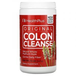 Толстая кишка, поддержка, Colon Cleanse, Step 1, Health Plus Inc., 340 мг