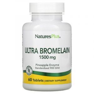 Бромелайн, Nature's Plus, 1500 мг, 60 табле