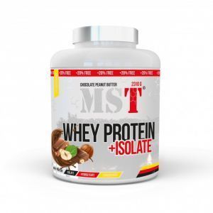 Сывороточный протеин с изолятом вкус шоколад с орехами, Nutrition Protein Whey Protein Isolate + Hydrolisate Protein ( Chocolate Penaut ), MST, 2,31 кг
