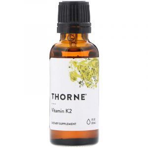 Витамин К2 (Vitamin K2), Thorne Research, жидкий, 30 мл (Default)
