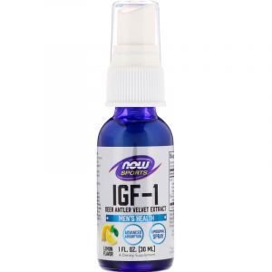 Инсулиноподобный фактор, IGF-1+ Liposomal Spray, Now Foods, Sports, спрей 30 мл. (Default)