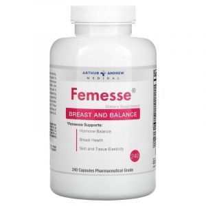 Гормональный баланс и здоровье груди, Femesse, Arthur Andrew Medical, для женщин, 240 капсул
